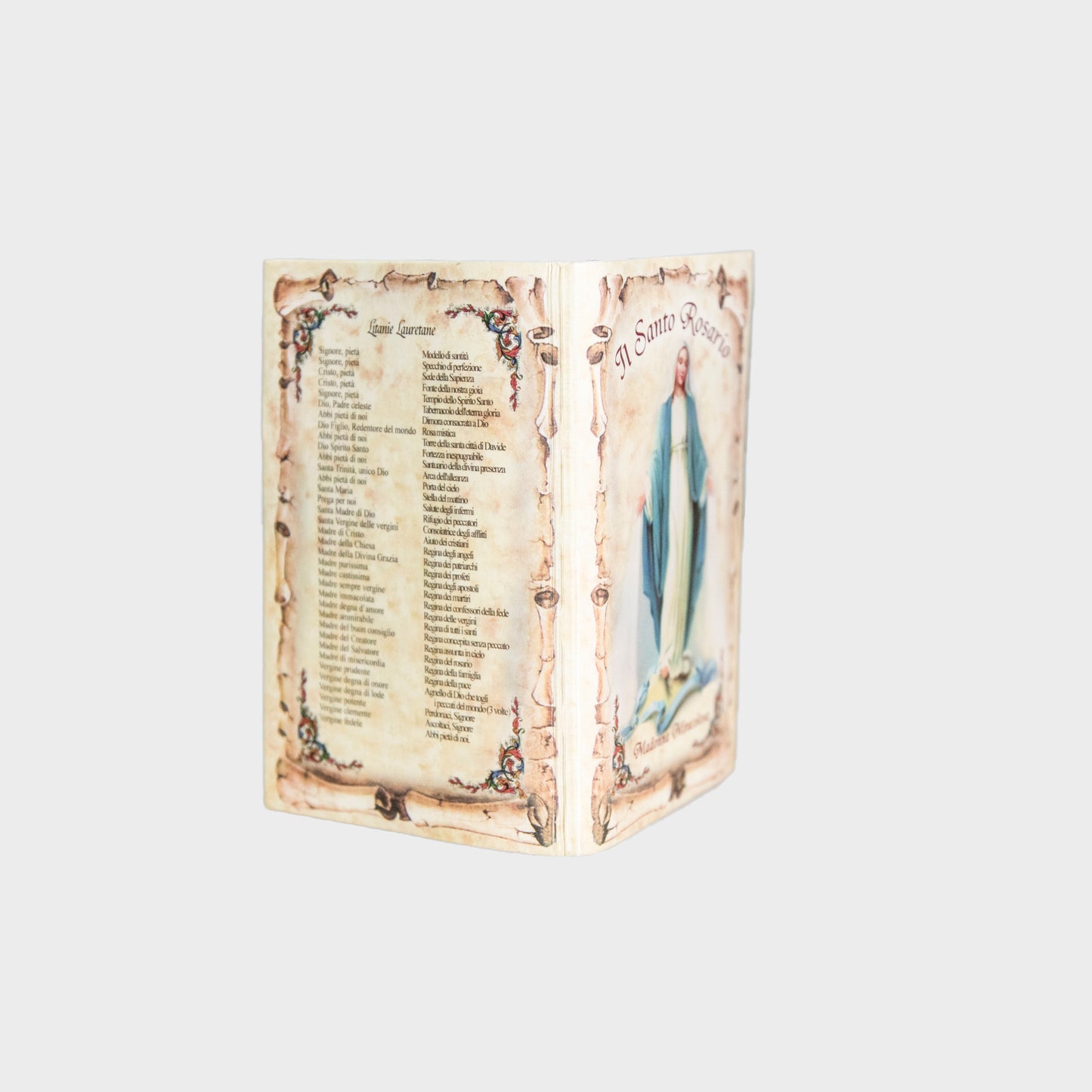 Foderino Santo rosario con decina profumata 6,5 x 10cm - Magnificat