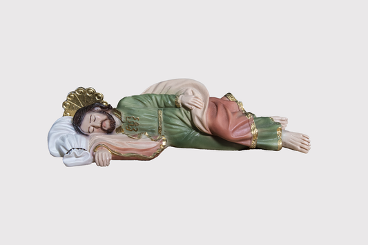 San Giuseppe dormiente 14 cm in resina - Magnificat