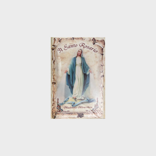 Foderino Santo rosario con decina profumata 6,5 x 10cm - Magnificat