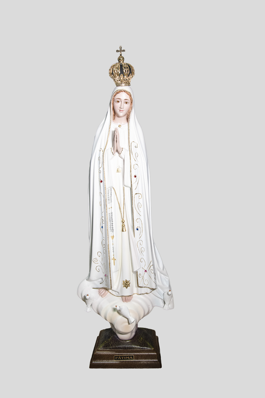 Statua Madonna miracolosa in resina vuota 70cm – Magnificatarticolireligiosi