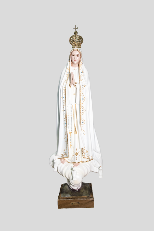 Madonna di Fatima in resina misura 70 cm - Magnificat